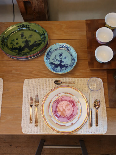 Oriente Italiano Flat Dinner Plate- Set Of 4 By Ginori