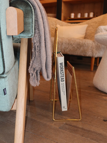 Small Magazine Rack by Carl Aubock