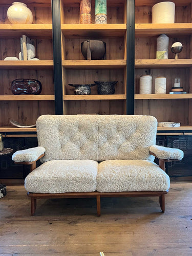 Luca Erba Small HAN Container in Stained Oak by Collection Particuliere