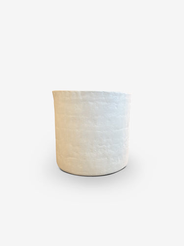 XXL Off White M18 Ceramic Vase by Mathilde Martin