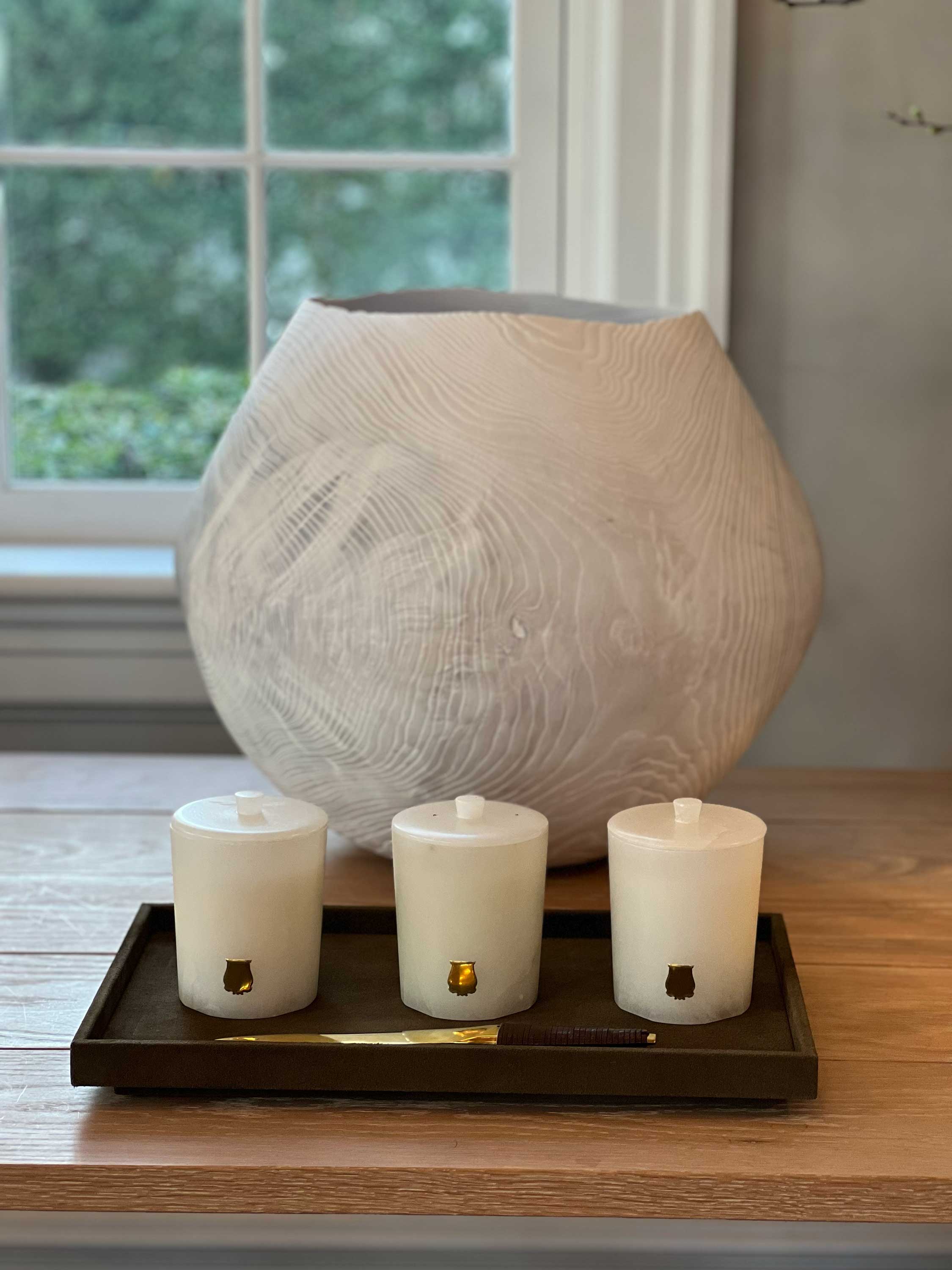 Alabaster Candle by Cire Trudon