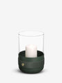 Emma Candle Holder in Glass and Steel by Eldvarm - MONC XIII