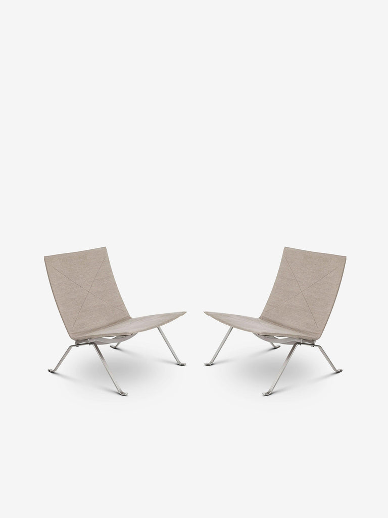pair-of-poul-kjaerholm-pk22-in
