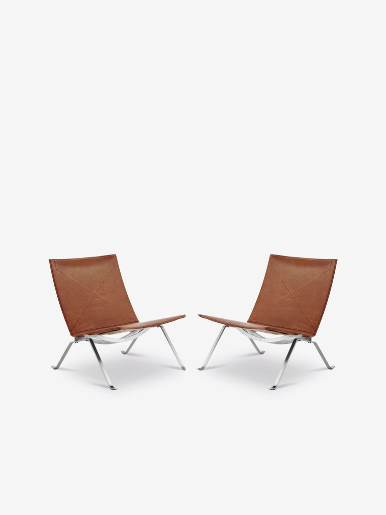 pair-of-poul-kjaerholm-pk22-