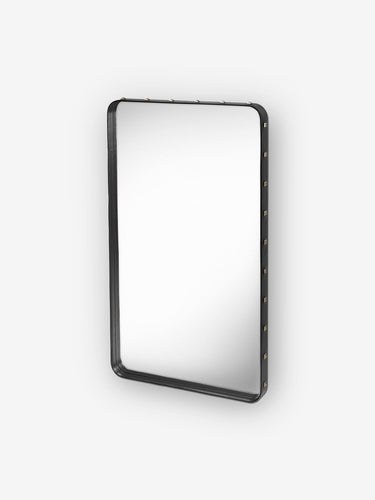 Gubi Adnet Medium Rectangulaire Mirror by Gubi Home Accessories New Mirrors Black 05710902042569