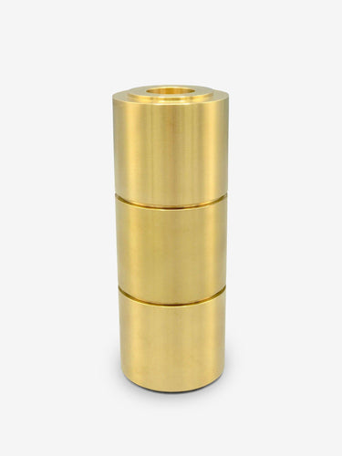 Klaar Prims Brass Smooth Lux Tea Light Set of 3 by Klaar Prims Tabletop New Decorative Default