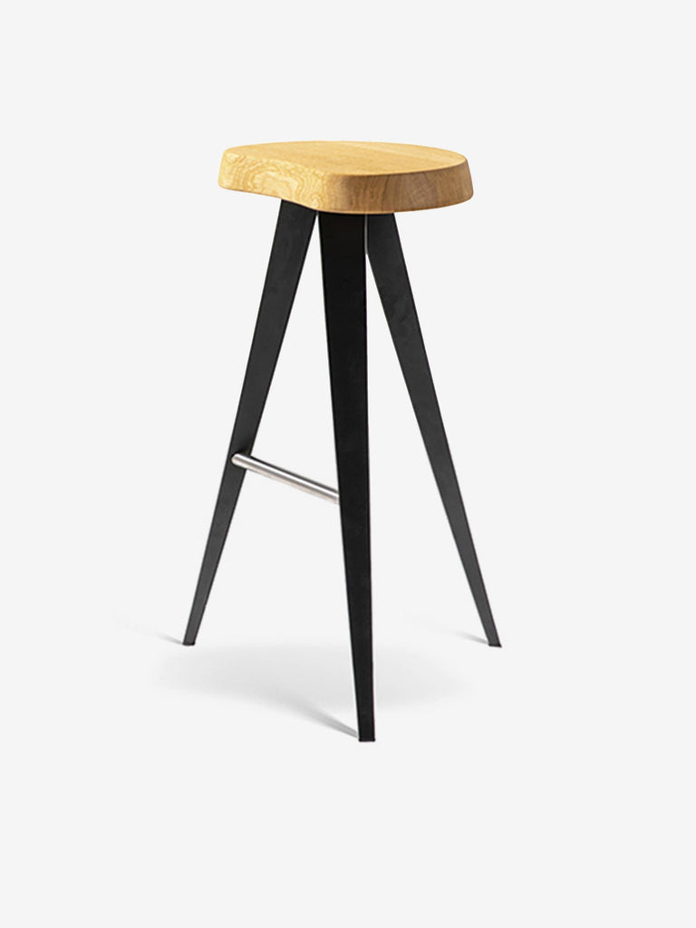 Cassina Charlotte Perriand Mexique Stool in Natural Oak