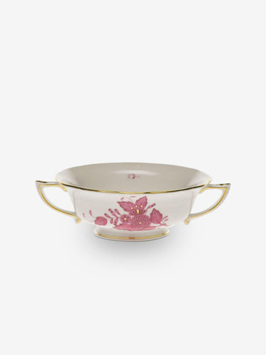 Herend Chinese Bouquet 8oz. Cream Soup Bowl by Herend Tabletop New Dinnerware Raspberry 05992630183107