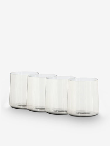 Klaar Prims Cin Cin Whiskey Colored Glasses Set of Four by Klaar Prims Tabletop New Glassware Default