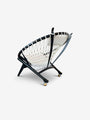 PP Mobler Circle Chair by Hans Wegner with Black Frame by PP Mobler Furniture New Seating