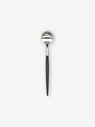 Cutipol Goa Moka Spoon by Cutipol Tabletop New Cutlery Black Silver