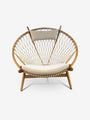 PP Mobler Hans Wegner Circle Chair with Oak Frame by PP Mobler Furniture New Seating