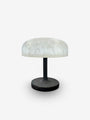 Kupoli Table/Desk Lamp In Alabaster with Casted Patinated Brass Base by Michael Verheyden - MONC XIII