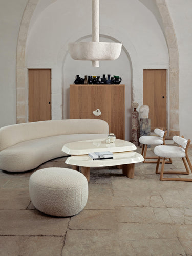 Nuage Pouf in Opio Naturel by Pierre Augustin Rose - MONC XIII