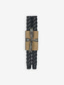 Greentree Home Pair of 10" Rope Taper Candles by Greentree Home Home Accessories New Candles and Home Fragrance Black
