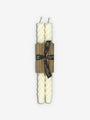 Greentree Home Pair of 10" Rope Taper Candles by Greentree Home Home Accessories New Candles and Home Fragrance Cream