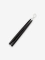 Creative Candles Pair of 12' Tapered Candles by Creative Candles Home Accessories New Candles and Home Fragrance Black