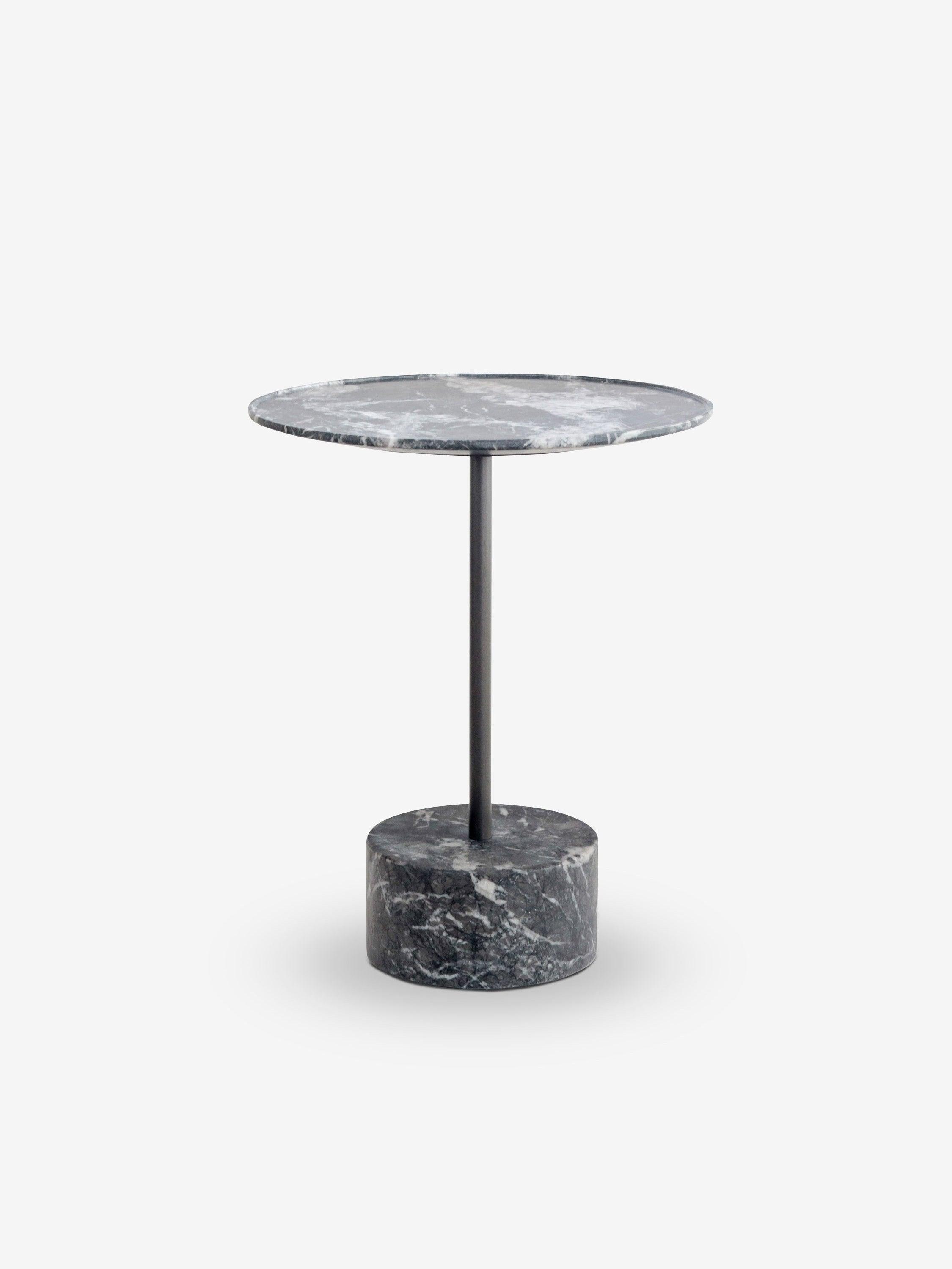 Vintage 194 9 round ashwood and marble dining table by Piero Lissoni for  Cassina, 2014