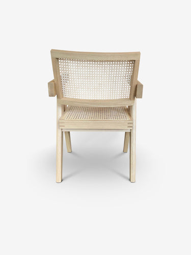 Cassina Pierre Jeanneret 051 Capitol Complex Office Chair by Cassina Furniture New Seating 20.2” W x 31.8” H x 16.9” Seat Height / Oak / Wood