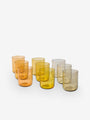 Klaar Prims Saisons des Verres Set of Nine Glasses by Klaar Prims Tabletop New Glassware