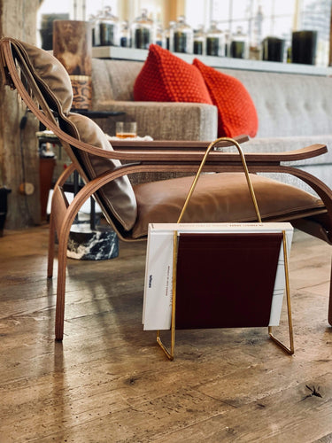 Carl Aubock Small Magazine Rack by Carl Aubock Home Accessories New Misc.