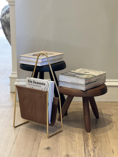 Small Magazine Rack by Carl Aubock - MONC XIII