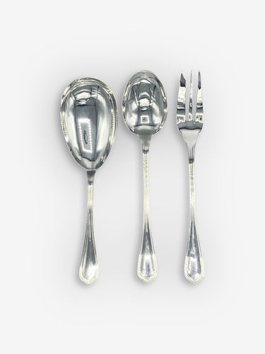 Christofle Spatours Rice Paddle/Ladle in Silver Plate by Christofle Tabletop New Cutlery