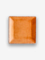 Sol y Luna Square Leather Tray by Sol y Luna Home Accessories New Leather Goods 8.5" L x 8.5" W / Natural / Leather