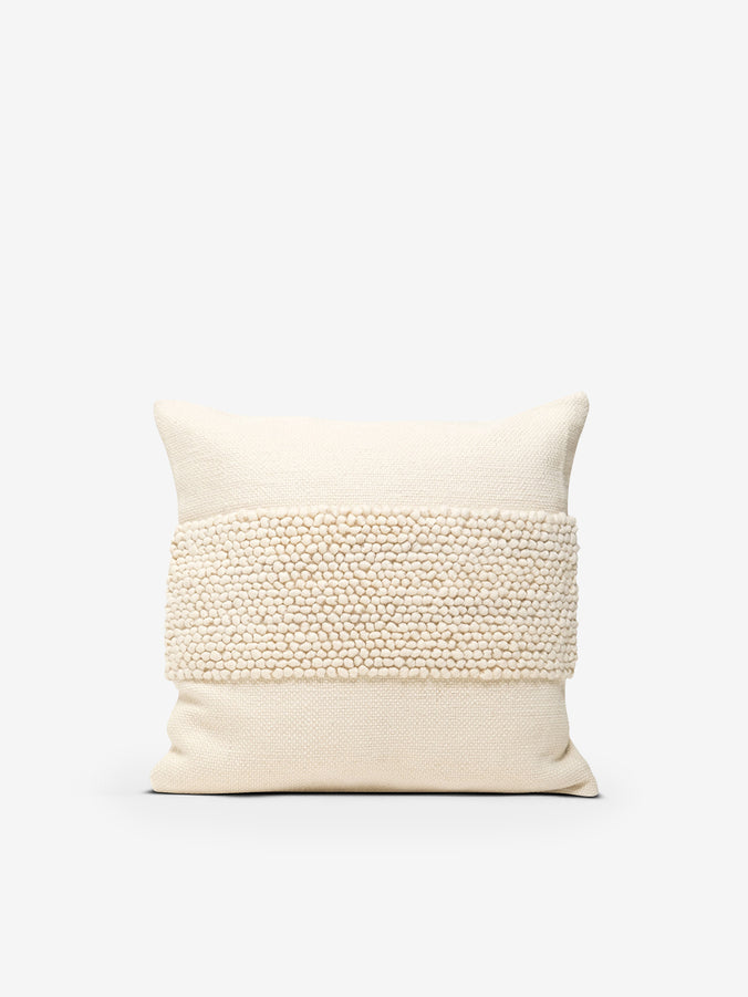 Cruz Throw Pillow Natural by Morrow Soft Goods