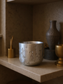 Bukedo Alu Bowl in Casted Aluminium by Michael Verheyden
