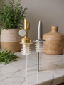 Gold Bottle Pourer