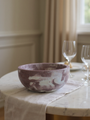 MA Benton Bowl in Tie Dye Mauve & White NR9 by Michael Verheyden