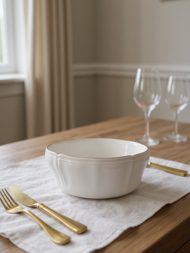 Corona Salad Bowl by Ginori 1735