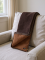 Grace Mocha Throw Plaid by Alonpi
