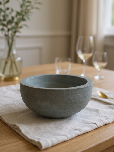 MA Beton Bowl in Tie Dye Green Concrete by Michael Verheyden