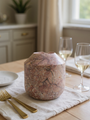 Vasque Bowl M in Breccia Pernice Marble by Michael Verheyden