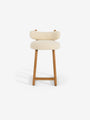Pair Of Polus Bar Stool 005 in Opio Naturel by Pierre Augustin Rose