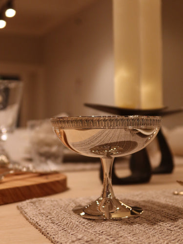 Malmaison Ice Cream Bowl in Silver Plate by Christofle