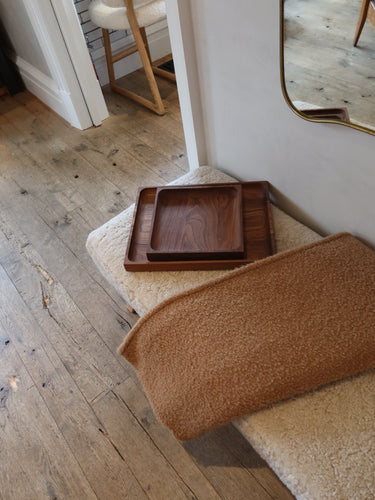 Solid Square Tray Square in Solid Walnut