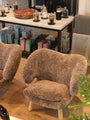 Finn Juhl Pelican Chair in Sahara Sheepskin by House of Finn Juhl