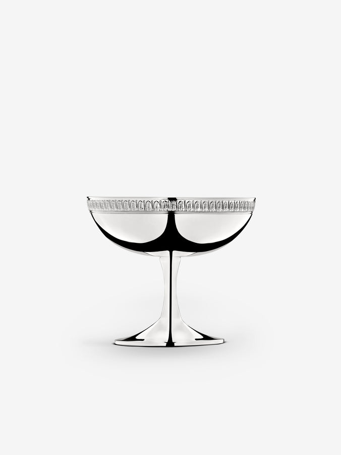 Malmaison Ice Cream Bowl in Silver Plate by Christofle