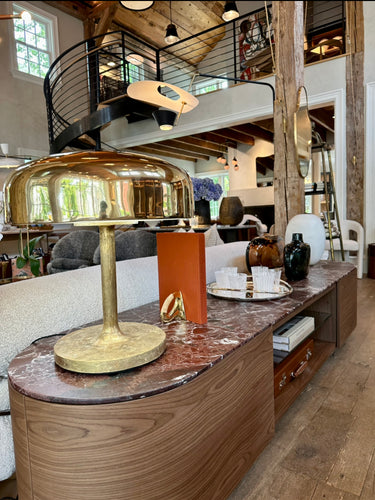 558 Rondos Chest of Drawers in Walnut- 2 Drawers with Open Compartment by Cassina