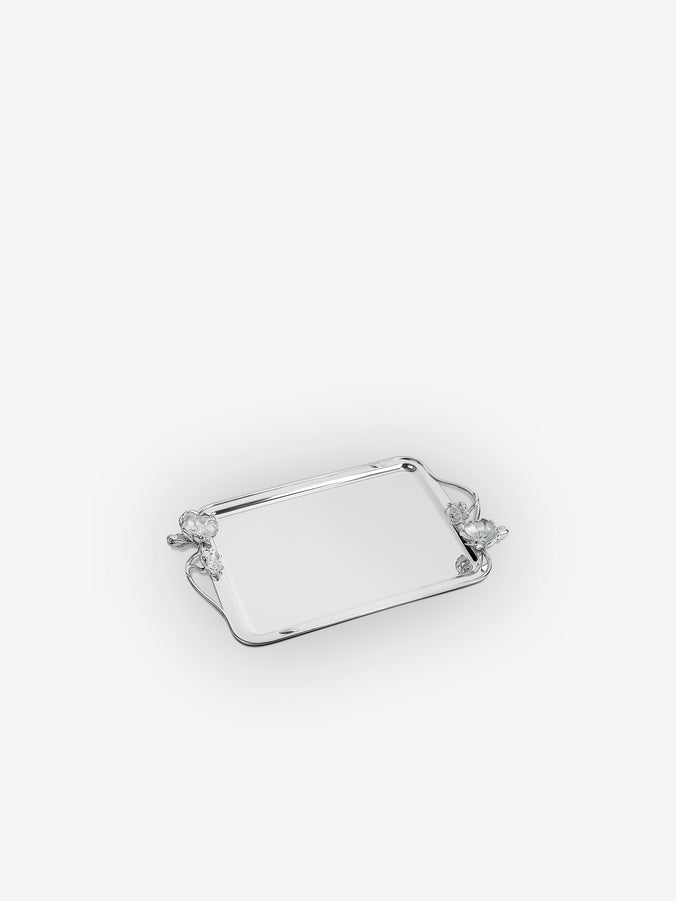 Anemone Silver-Plated Medium Tray 17