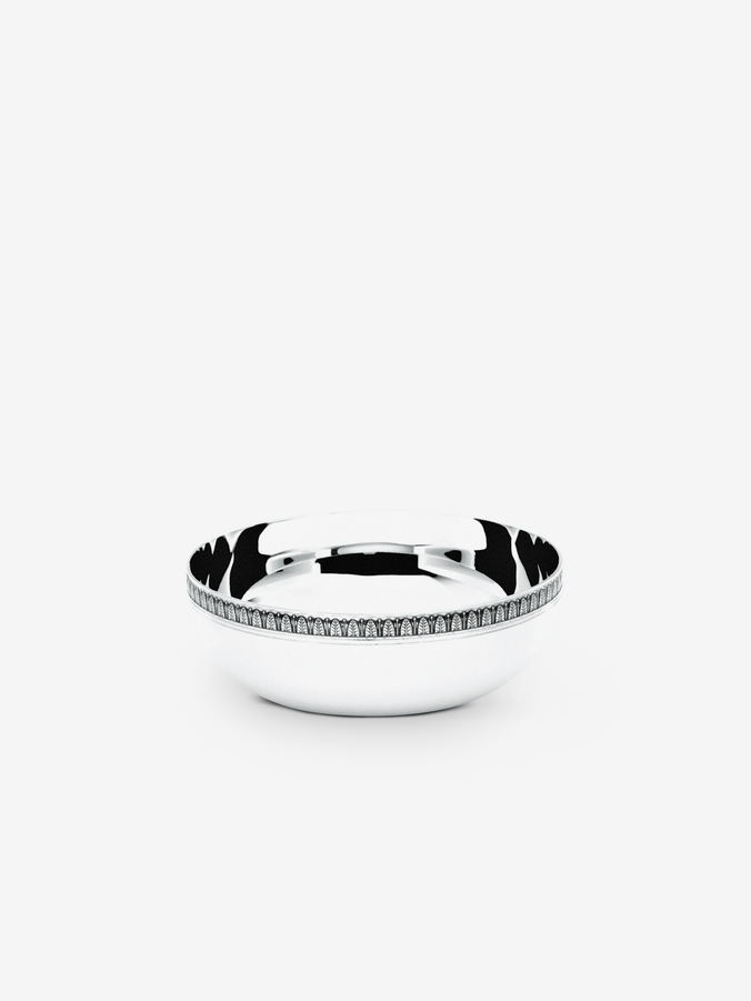 Malmaison Small Bowl in Silver Plate by Christofle