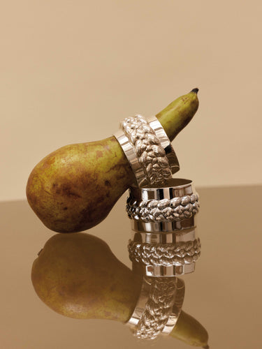 Babylone Silver Plated Napkin Ring