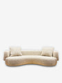FAO Large Sofa in Otero 03 Ecume by Collection Particuliere