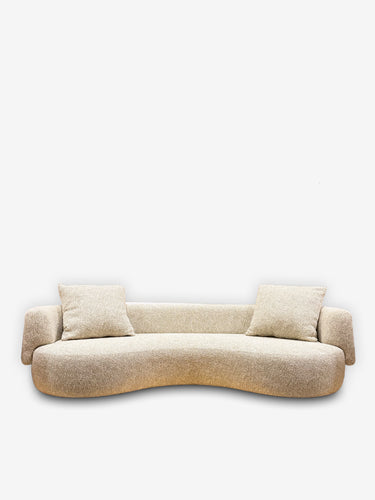 FAO Large Sofa in Otero 03 Ecume by Collection Particuliere
