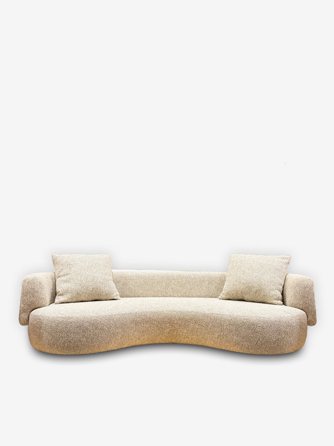 FAO Large Sofa in Otero 03 Ecume by Collection Particuliere