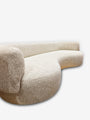FAO Large Sofa in Otero 03 Ecume by Collection Particuliere