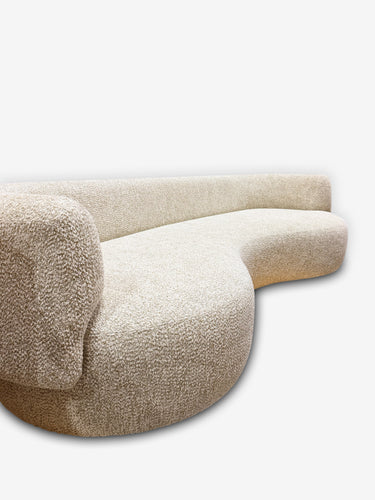 FAO Large Sofa in Otero 03 Ecume by Collection Particuliere